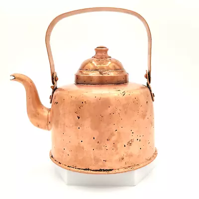 Vintage Copper Teapot Kettle 1 L Rothbergoy Turku Finland • $15