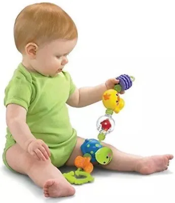 Mattel Fisher-Price N2862-0 Rattle Chain Linking Activity Beads 3M+ Baby Toys  • £8.99