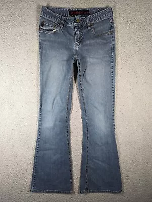 Mudd Jeans Women's Junior Size 3 Bootcut Blue Denim Stretch • $12.99