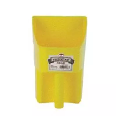 Miller Feed Scoop Yellow 3 Quart - 153867 • $20.77