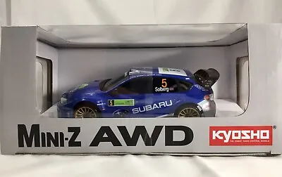 Kyosho MINI-Z AWD SUBARU IMPREZA 4WD WRC 2008 Readyset MA-020 32614WR Drift • $350