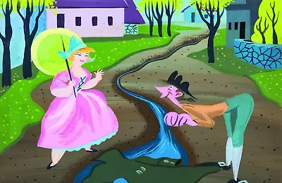 Mary Blair Ichabod Crane Katrina Love Concept Art Poster • $29.99