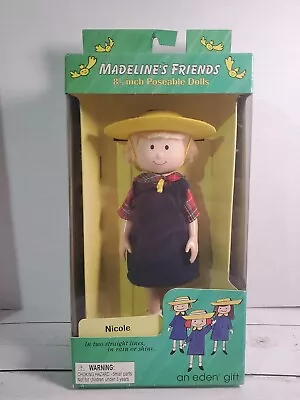 VTG 1998 Eden Madeline’s Friends “Nicole   Retired  Posable Doll NIB HTF RARE • $99.99