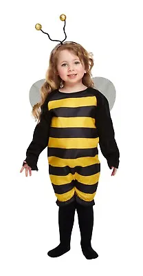£8.50 • Buy Bee Toddler Bumble Costume Fancy Dress Dress Kids Girls Halloween Animal 3y