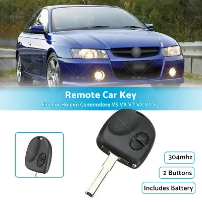 $54.99 • Buy Remote Car Key With Chip Fits For Holden Commodore VS VR VT VX VY VZ 2 Buttons