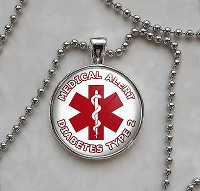 Choose Medical Alert Message Pendant Necklace • $16.50