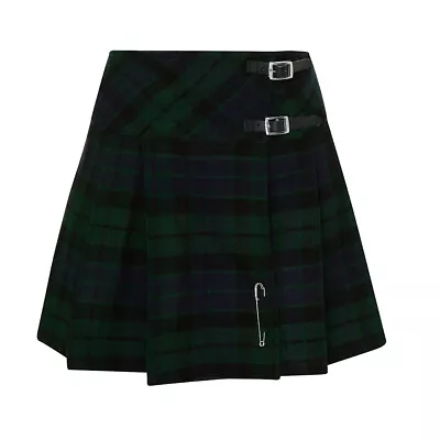 Tartanista Women's 16.5   - 42cm  MacKay Plaid Tartan Mini Kilt Skirt • $23.93