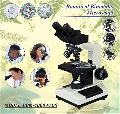 Botanical Binocular Microscope High Quality Led Illumination • $995