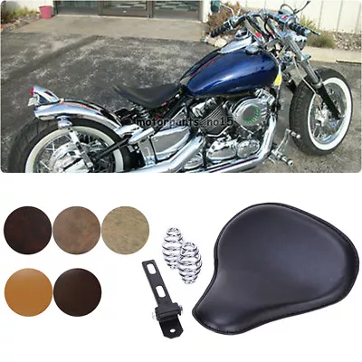 $65.65 • Buy 6 Color Motorbike Soft Seat Spring Solo For Yamaha V-star 250 650 950 1100 Refit