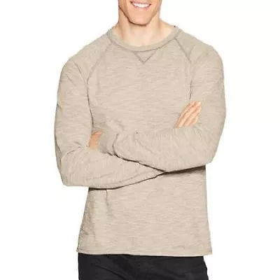 $9.99 • Buy Hanes Men's Relaxed V-Notch Long-Sleeve Tee Shirt  5641  100% COTTON  NEW