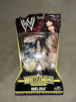 WWE Mattel Melina Wrestlemania Heritage Series 2 Diva Moc 1/1000 • $29.99