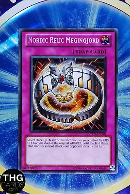Nordic Relic Megingjord STOR-EN088 Secret Rare Yugioh Card • £3.99