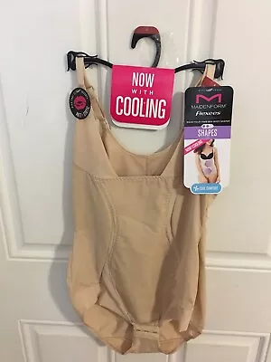 New Size Medium Women Maidenform Flexees Cool Comfort Firm Control Bodybriefer • $16.99