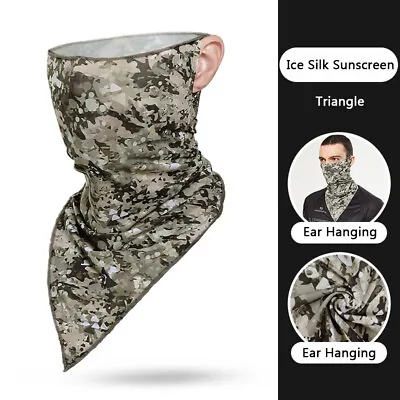 Neck Gaiter Bandana Headband Face Mask Scarf Sun Shield Head Cover Snood Scarves • £6.99
