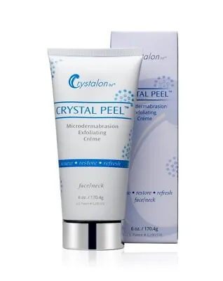 Crystalon Crystal Peel 6.0 Oz Microdermabrasion Exfoliating Face Cream 170.4... • $41.99