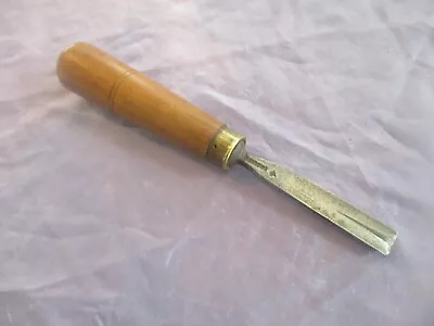 Vintage S J Addis Sheffield 7/16 Inch Wide No 4 Straight Carving Parting Chisel • $19.99