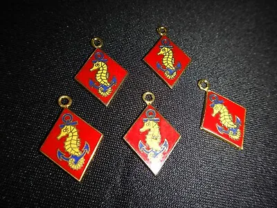 5 USMC Marine Ship Detachment Afloat SEA MARINES Charms Pendants *Never Worn* • $12.95