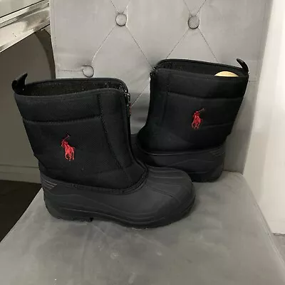 Ralph Lauren Snow Boots Size 2 VGC • £19.99