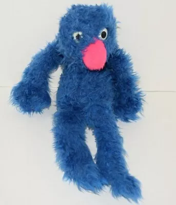 Grover Plush Sesame Street Knickerbocker Sewn In Haiti Vintage 20 Inches Long • $13.16