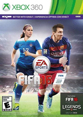 FIFA 16 [DISC ONLY] (Xbox 360) [PAL] - WITH WARRANTY • $7.37