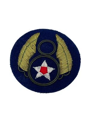 Premium Quality WW2 American/US Patch 8th Air Force Hand Sewn Bullion • £10.99
