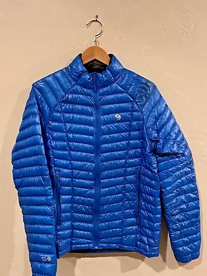 Mountain Hardwear M's Ghost Whisperer Med Prism Blue Good Cond Free Shipping • $130