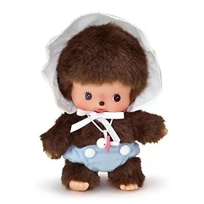 Baby Boy Bebichhichi Standard Plush Toy 14cm Monchhichi 14cm Sitting Style Doll • $43