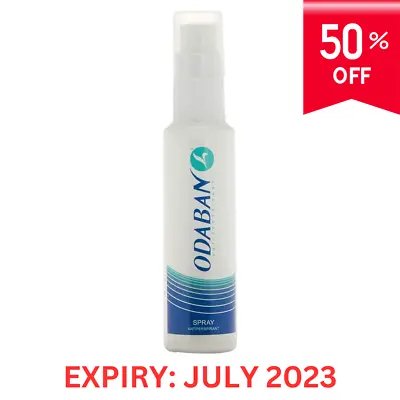 Odour Control Spray For Foot Underarm Excess Sweating (No Perfume) Lasts 24 Hour • £0.99