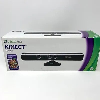 XBOX 360 Kinect Sensor Bundle With Kinect Adventures Games NEW OPEN BOX COMPLETE • $99.99