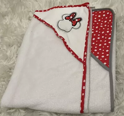 Disney Baby Minnie Mouse Hooded Towel Set • $10