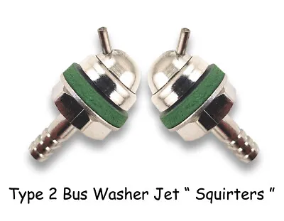 Vw Type 2 Bus 1955-1967 Pair Of Washer Jet Outlets Windshield Washer Squirters • $35