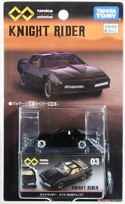 KNIGHT RIDER TV Car K.I.T.T. Diecast Pontiac Firebird KITT Takara Tomy Tomica 03 • $32.95