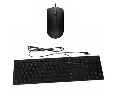 Dell Mouse And Keyboard - Black - Brand New - Melb • $20