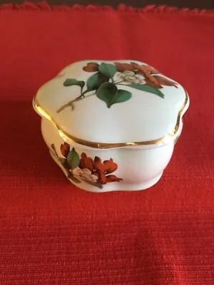 £3.99 • Buy Royal Worcester Company Palissy Trinket Box Royal Collection