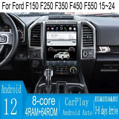 13  Android Navigation Car GPS Stereo Radio For Ford F150 F250 F350 F450 F550 • $880