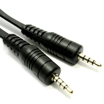 £4.74 • Buy OFC 3.5mm 4 Pole Jack Plug To 3.5mm 4 Pole Jack Plug Cable 1.8m