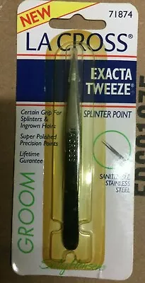 OLD PACKAGE La Cross Exacta Tweeze Splinter Point #71874 NEW AND SEALED. • $27.19