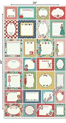 Riley Blake My Happy Place Handmade Dressmaking Quilting Quilt Labels 2 • £3.50
