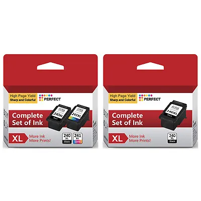 Ink Cartridges For Canon PG-240XL CL-241XL PIXMA MG3520 MG3220 MG3620 MX392 Lot • $35.79