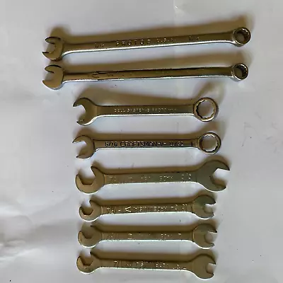 Vintage Mini Wrench Set Of 8 Proto Craftsman And More Made In USA • $9.83