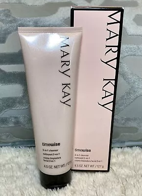 Mary Kay Timewise 3 In 1 Cleanser Combination To Oily 4.5 Oz. Discontinued NEW • $21.95