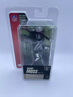 Randy Moss Mcfarlane Figurine - Oakland Raiders - 3   Mini-figurine - New • $16.99