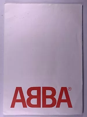 ABBA Fan Club Pack Membership Welcome Includes Posters Biographies Circa 1979 • £175