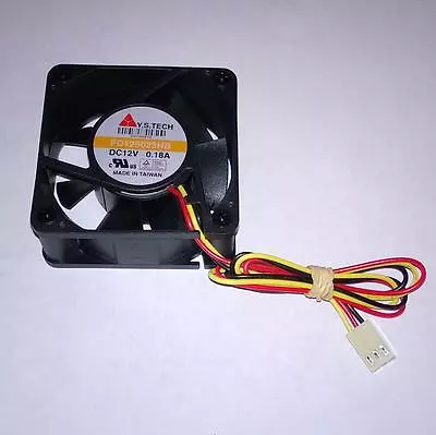 Case Fan Black 60mm Molex And 3 Pin Connector UK Seller • £6.99