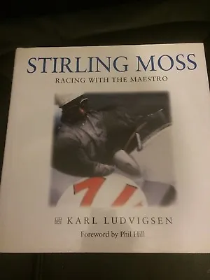 £64.99 • Buy Stirling Moss Signed Racing With The Maestro Book F1 Autograph Ludvigsen Lotus