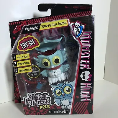 Mattel Monster High Secret Creepers Sir Hoots A Lot Figure #BDF01 (Dead Battery) • $14.88