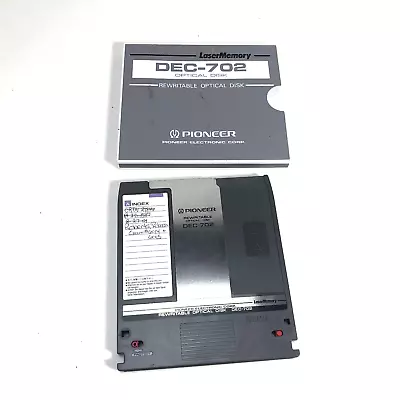 Used Pioneer DEC-702 650MB Rewritable RW MO Optical Disk • $99