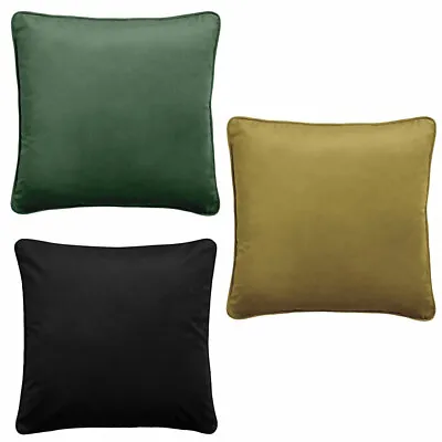 Laurence Llewelyn Bowen Montrose Velvet Piped Edge Cushion Cover • £9.49