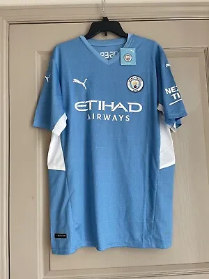 Nwt Manchester City 2021/2022 Away Football Shirt Jersey 2xl Puma Nwt • $44.79