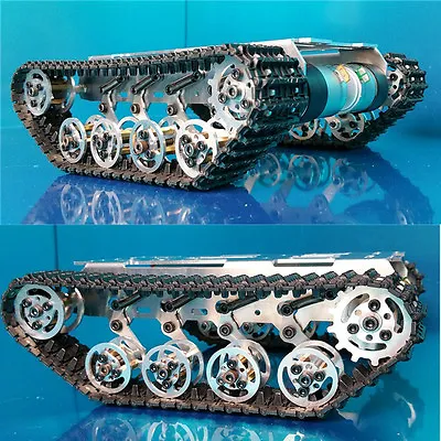 Metal Independent Suspension System Robot Tank Chassis For DIY Arduino Hobbyist • $137